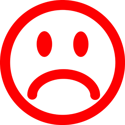 sad face