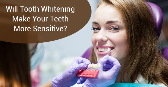 tooth whitening for sensitive teeth