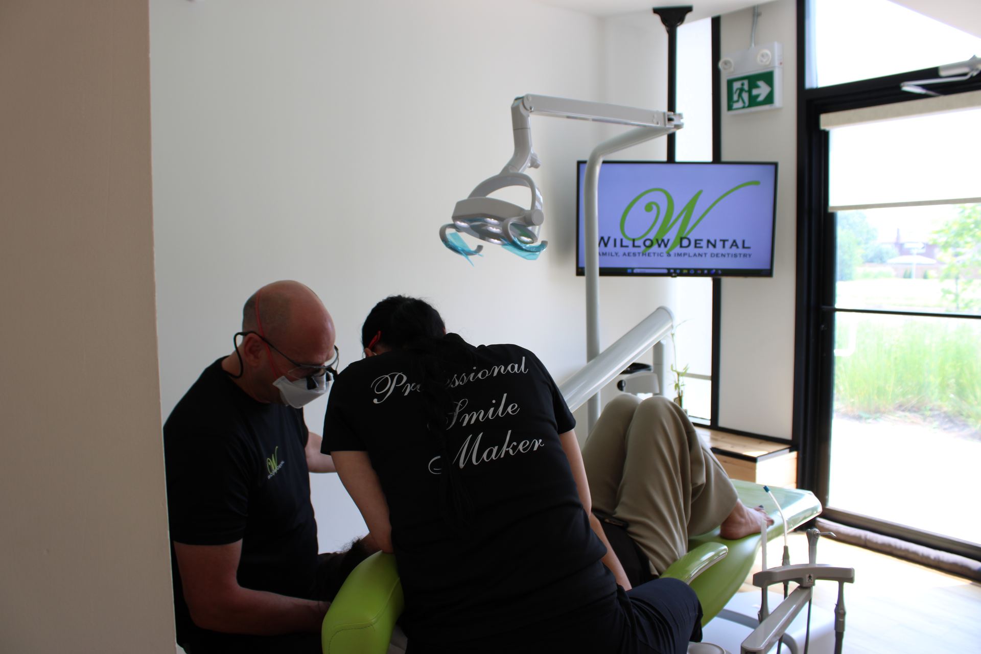 Cosmetic dentistry suite at Willow Dental